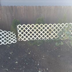 Free White Fence