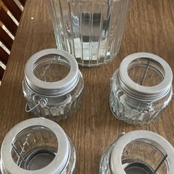 4 Small And 1 Large Tea Lights New