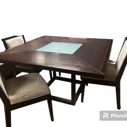 Dining set Table And Four Chairs 