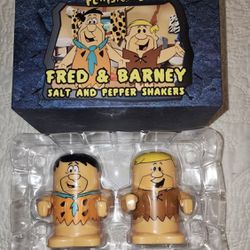 The Flintstones Fred and Barney Salt & Pepper Shakers Loot Crate Exclusive - NEW