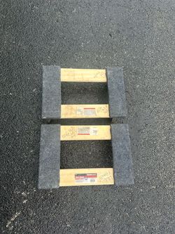 2 Haul-Master 1000 lb Capacity Movers Dolly 63095 Hardwood 3” Casters
