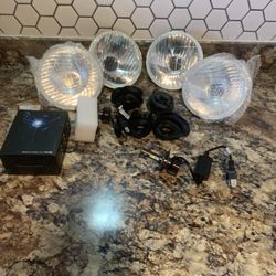 4pcs Headlights 5 3/4” H4/9003/HB2