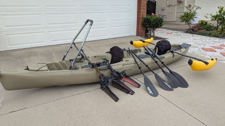 Hobie tandem fishing kayak