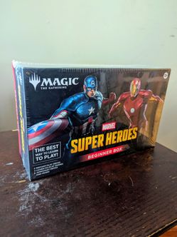 Magic The Gathering Marvel Super Heroes Beginner Box MTG magic cards