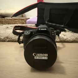 DSLR with 16-35mm Lens