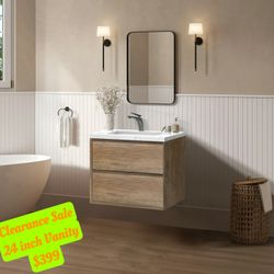 24 inch Vanity with Top #AO1-7024