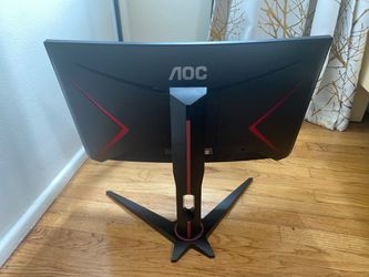 AOC 24inch 144hz 1080p gaming curved monitor