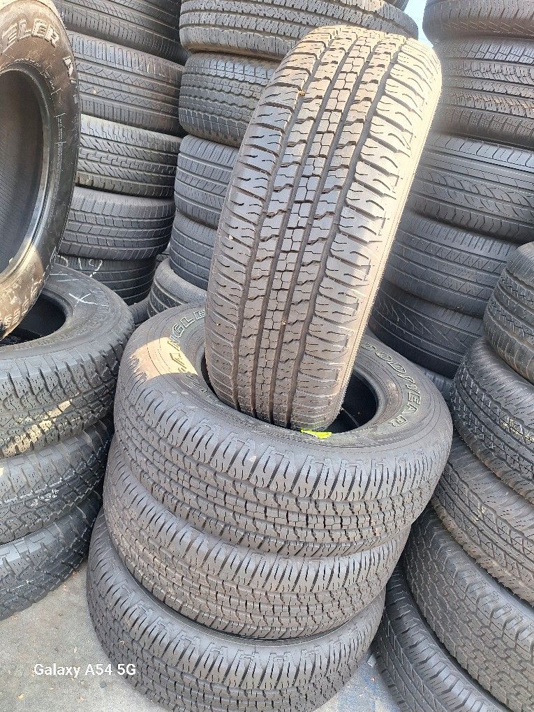 275/65/18/ $320 GOODYEAR SEMI NEW FOUR TIRES