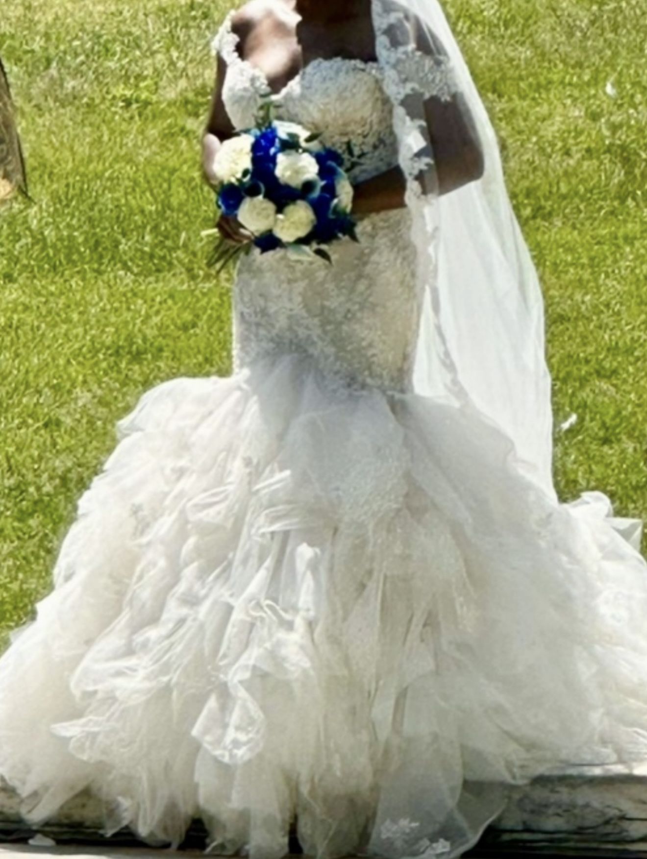 Couture Wedding Dress For Sale 4,000