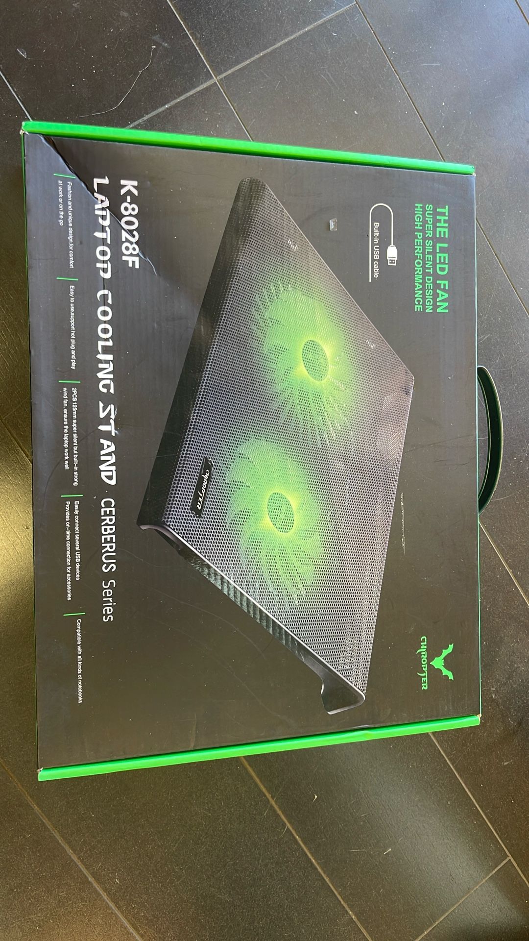 K-8028f Laptop Cooling Stand Cerberus Series