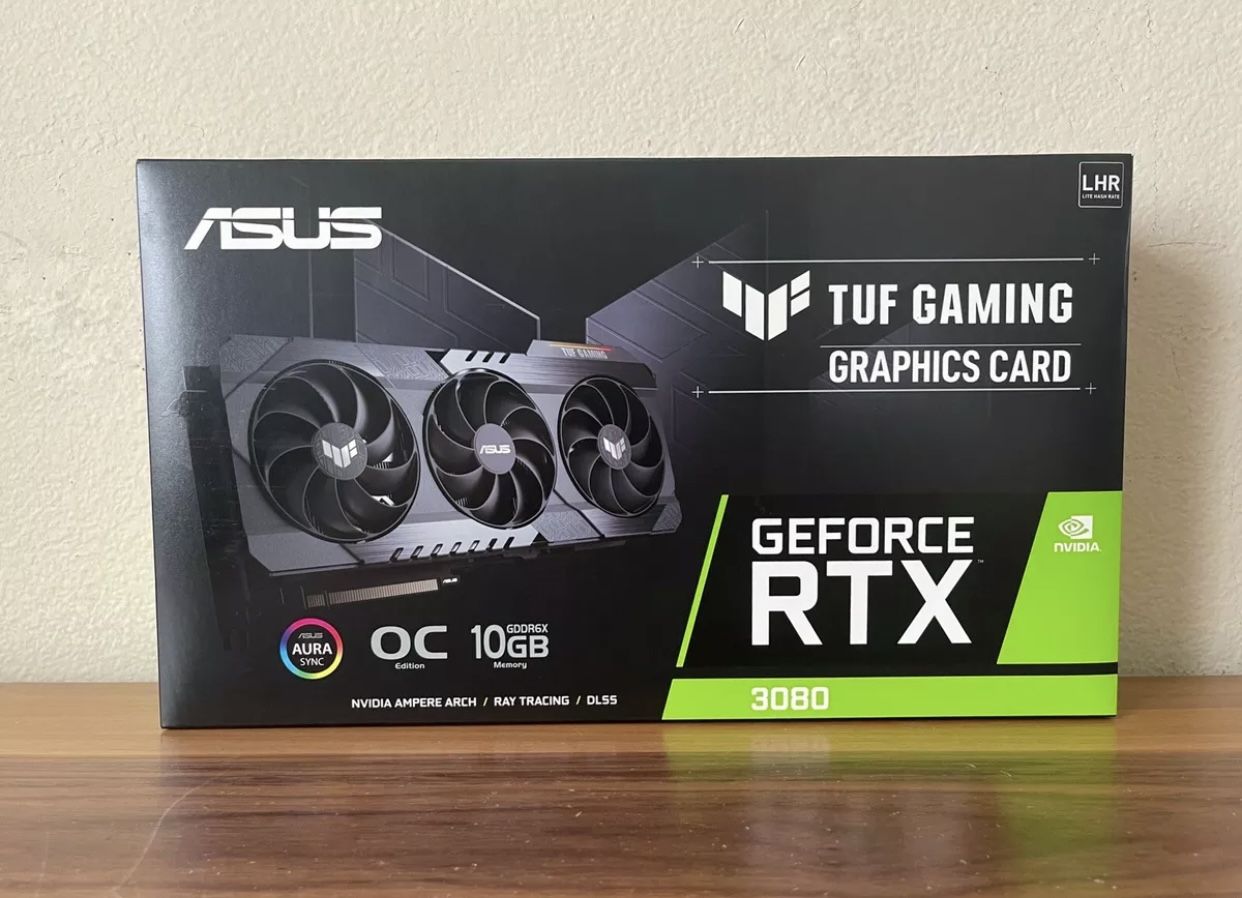 ASUS TUF Gaming GeForce RTX 3080 V2 OC 10GB Graphics Video Card