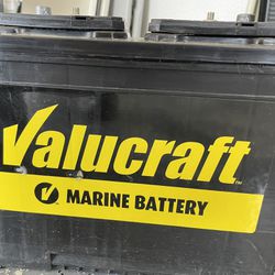 New Valucraft Marine Battery 24-VL