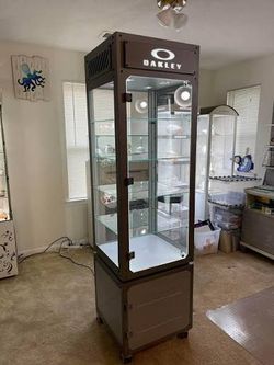 Display showcase stand case shelve