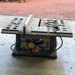 Ryobi 10” Table Saw