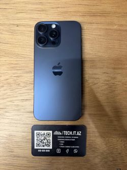 📱 iPhone 15 Pro Max | 256GB | Blue Titanium | T-Mobile/Metro PCS | Hablo Español