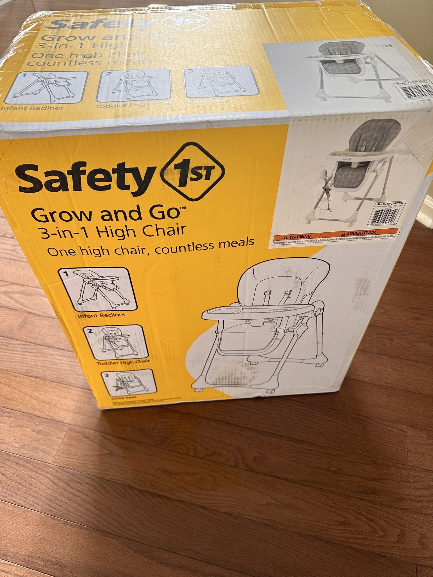 Safety 1st Children 3 In 1 High Chair
