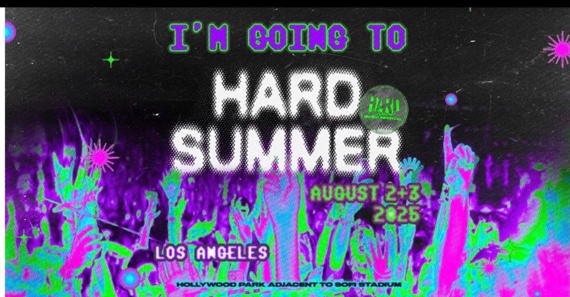 Hard Summer- Sunday Aug 3 VIP Wristband