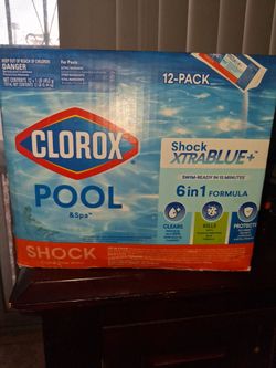 pool shock 12 pack