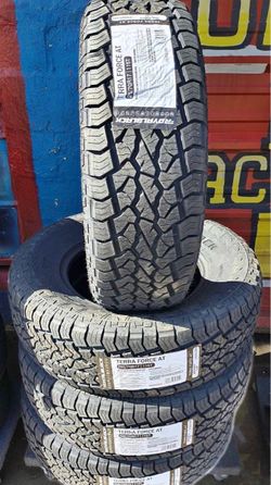 265/70R17 AT Tires Set