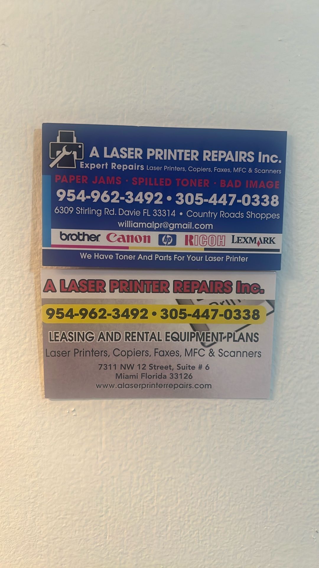Printer And Copier Repairs