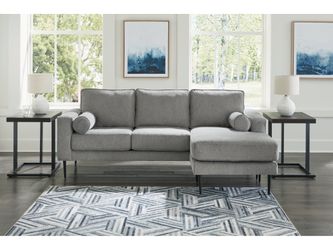 Hazela Charcoal Sectional Sofa