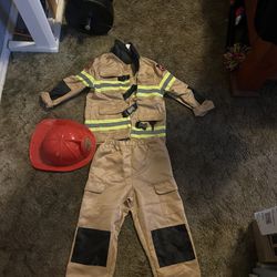 Fire Man Halloween Costume For Kids
