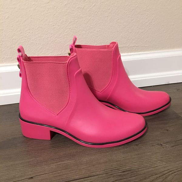 Kate Spade Hot Pink Rain Boots For In Tampa Fl Offerup Kate Spade Hot Pink Rain Boots