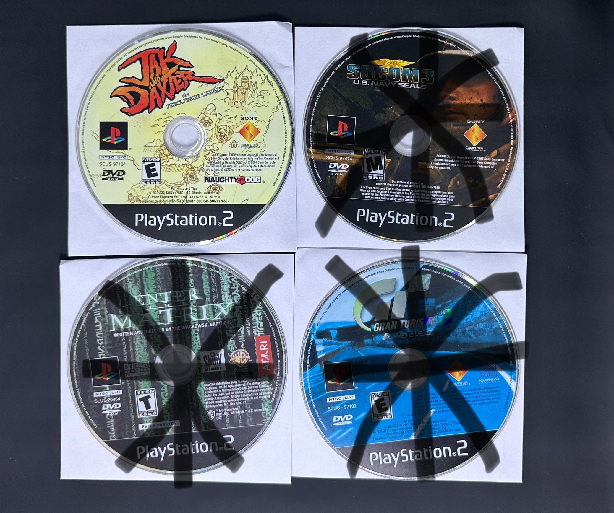 Resurfaced Ps2 Games Bundle