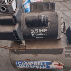 ( Air Compressor - Campbell Hausfeld 3.5hp 11 Gallon 125psi) 