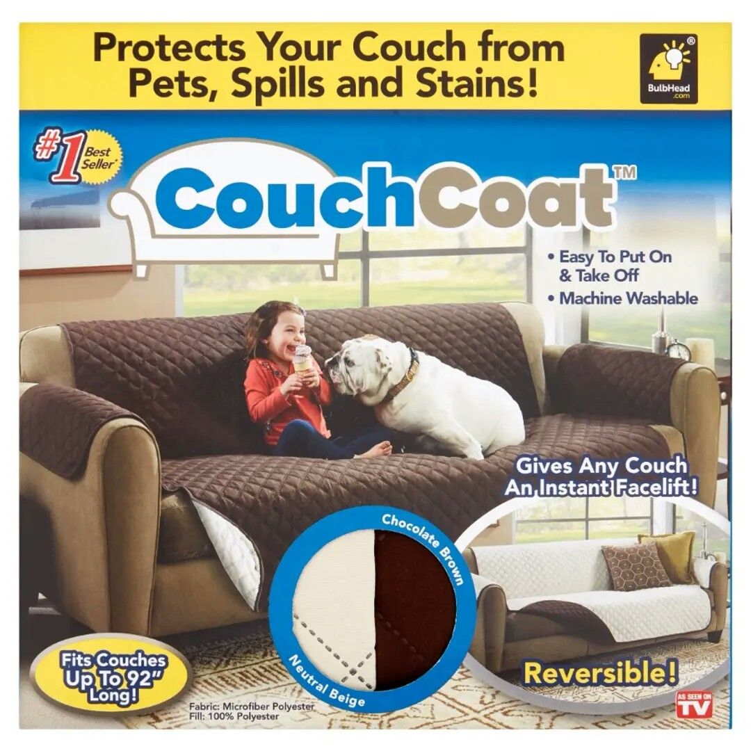 Couch Coat Reversible Microfiber Couch Cover