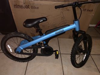 Ninebot Kids Bike 18 Inch Blue