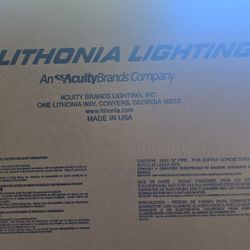 Luminaria Lithonia T5 Fluorescente