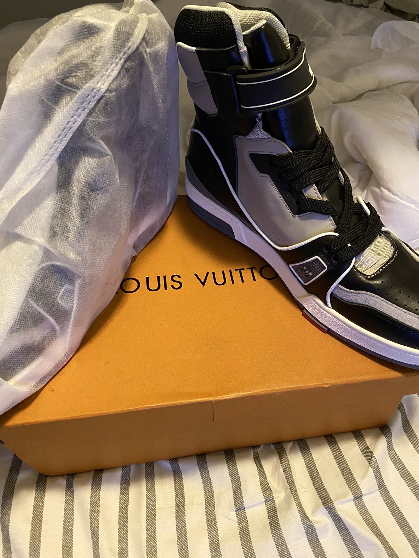 Louis Vuitton LV Trainer boot high size 11