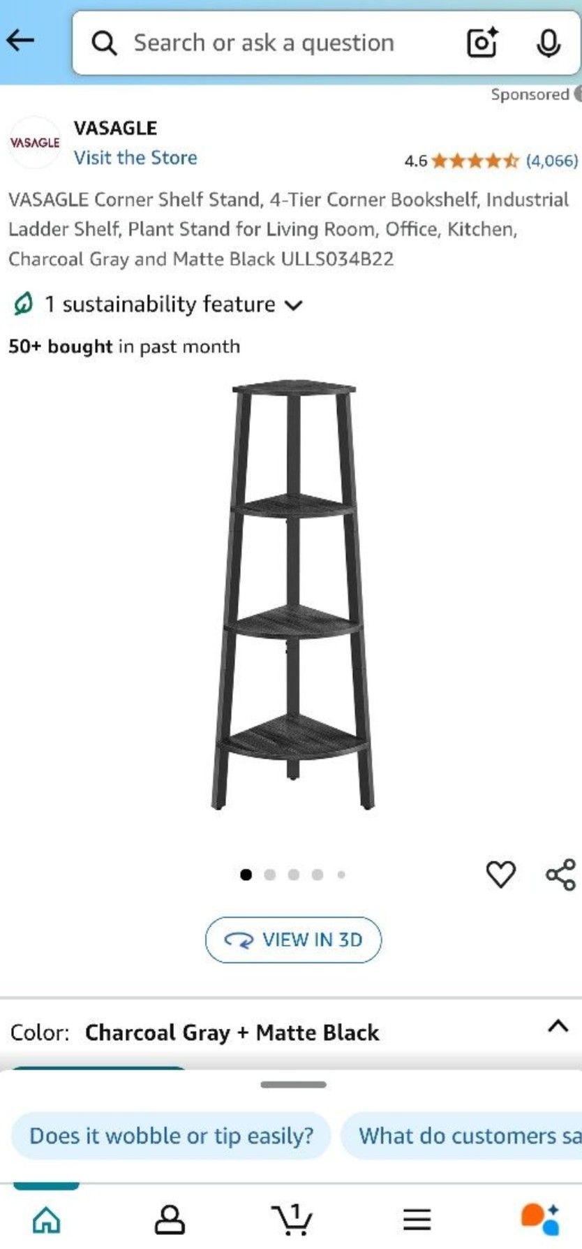 Corner Shelf