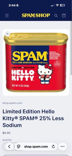Hello kitty spam