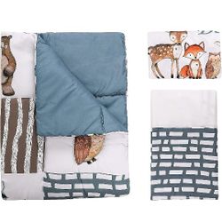 3 Piece Crib Bedding Set