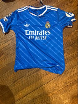 Adidas Kylian Mbappe Men's Small S Real Madrid 2025/26 Away Soccer Jersey