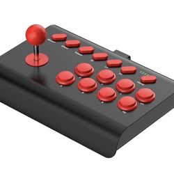 RALAN Arcade Fight Stick, Street Fighter Arcade Game Fighting Joystick with Turbo & Macro Functions Compatible with PS3/PS4/ Switch/PC Windows