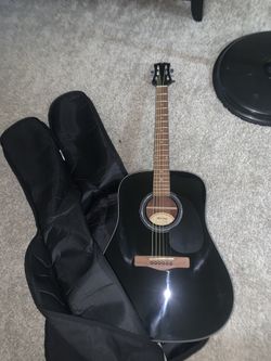 Acoustic Guitar And Case For Sale