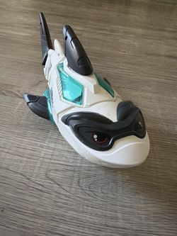 Kiddla Light-Up Mecha Shark Toy – Moving, Lights & Sounds