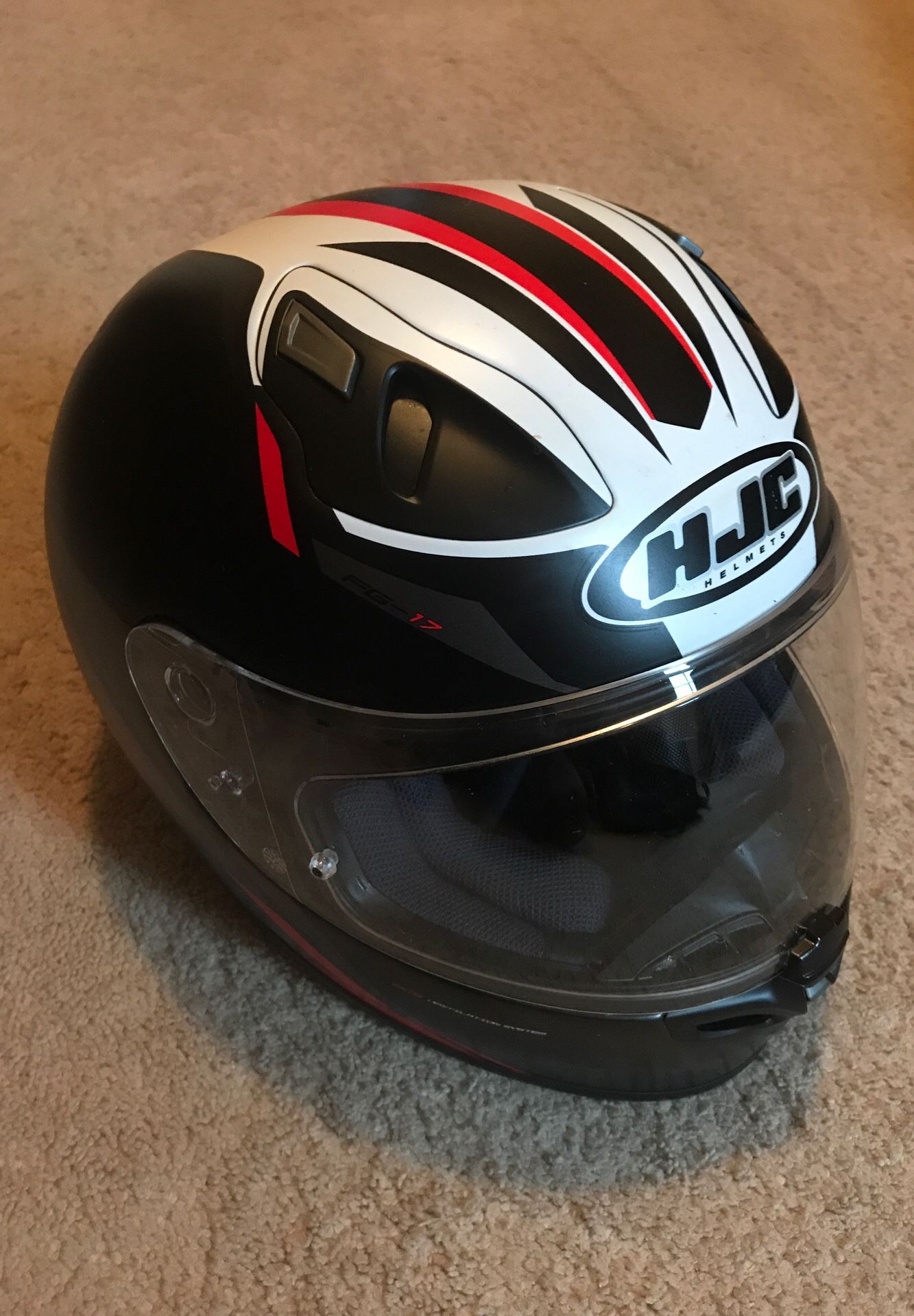 Barely used HJC FG-17 Motorcycle Helmet Medium