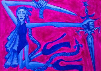 Paintings for sale.
