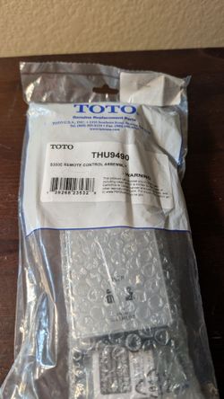 TOTO TTHU9490 Replacement Remote Control Assembly for S300E Washlet N/A