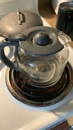 Our Goods Coffee Pot & Assorted Kitchen Pans