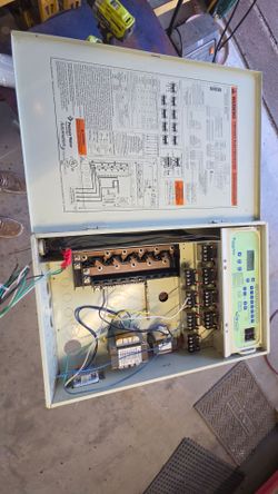 Pentair easy touch pool panel