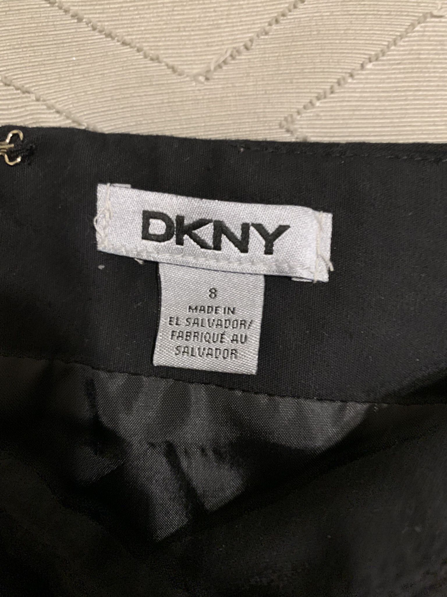 Womens Black DKNY Pencil Skirt
