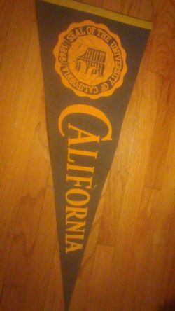 University of Berkeley pennant flag