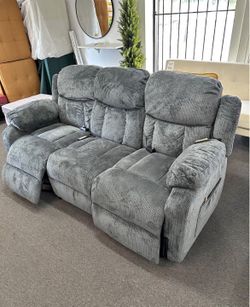 New Power Recliner Reclining Sofa