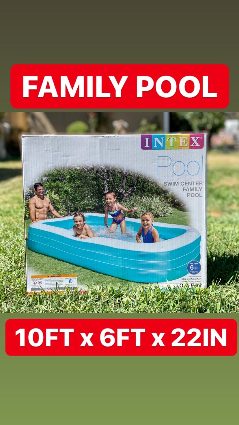 Intex 10ft Family Pool for Kids & Adults ( Piscina Alberca )