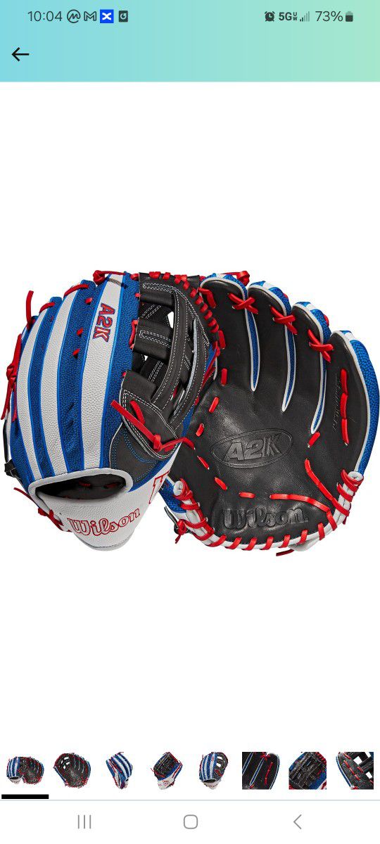 Wilson Mookie Betts 2024 A2K - Baseball Glove MB50GM de 12.5